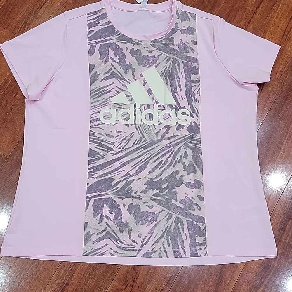 NWT plus size 1X Adidas tee - Picture 4 of 7